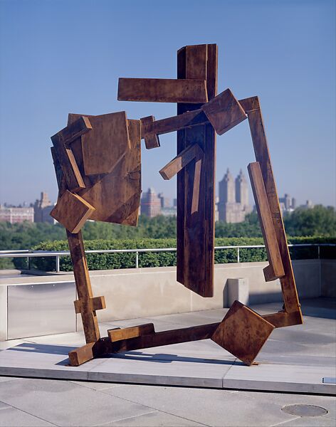 Square Tilt, Joel Perlman (American, born 1943), Steel 
