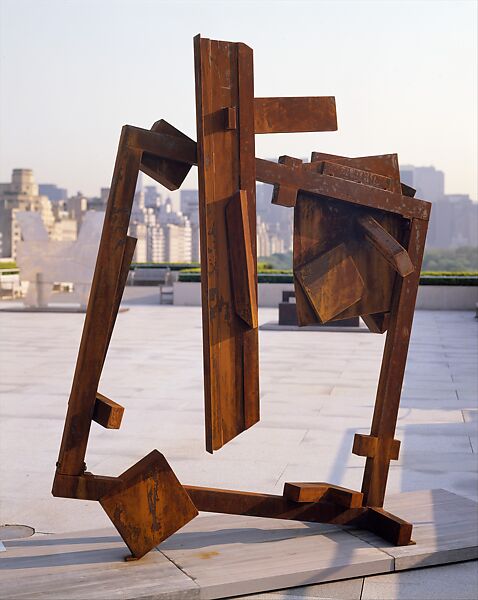 Square Tilt, Joel Perlman (American, born 1943), Steel