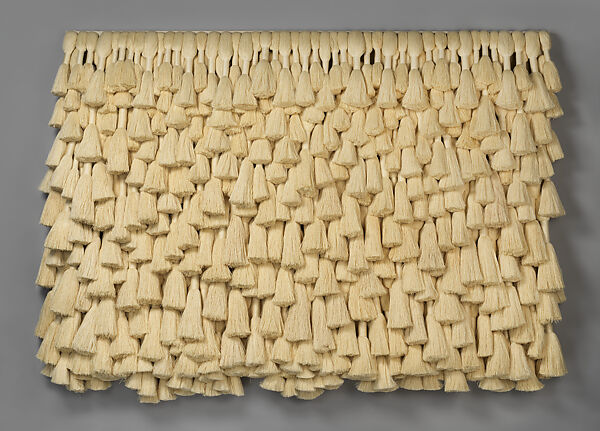 "Linen Lean-To" Tapestry Bas-Relief, Sheila Hicks (American, born Hastings, Nebraska, 1934), Linen 