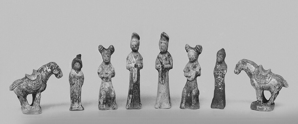 Court lady, Earthenware, China