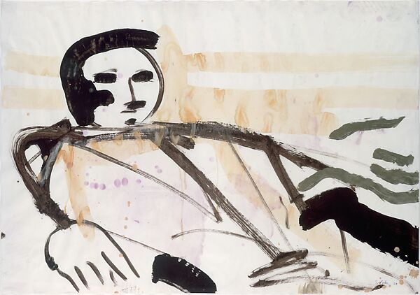 Untitled, Sigmar Polke (German, Olésnica (Oels) 1941–2010 Cologne), Watercolor on paper 
