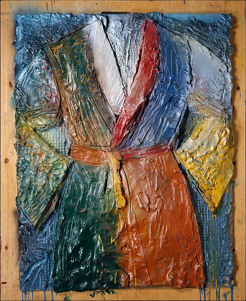 Walla Walla Robe, Jim Dine (American, born Cincinnati, Ohio, 1935), Painted bronze 