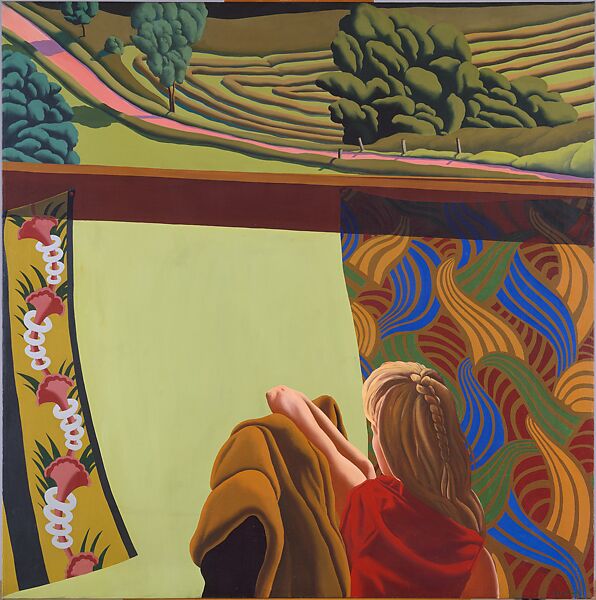 Susan at Black Lake, Jack Beal (American, Richmond, Virginia 1931–2013 Oneonta, New York), Oil on canvas 