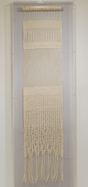 Untitled, Sheila Hicks (American, born Hastings, Nebraska, 1934), 2 ply linen 