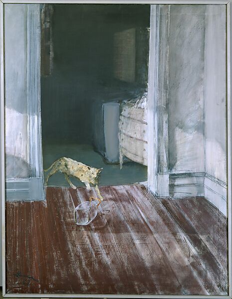 The Intruder, Robert Guinan (American, Watertown, New York 1934–2016 Evanston, Illinois), Oil on canvas 