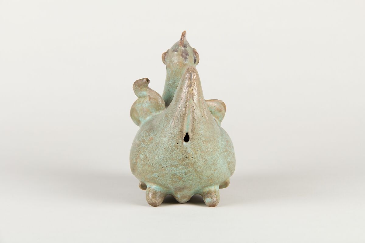 Water Dropper, Stoneware with green glaze, China