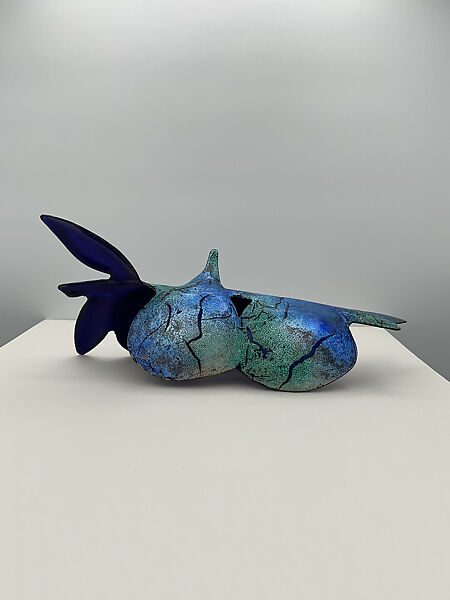 Centerpiece, Gio Ponti (Italian, Milan 1891–1979 Milan), Enameled metal