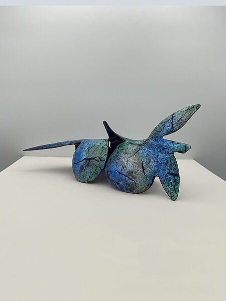 Centerpiece, Gio Ponti (Italian, Milan 1891–1979 Milan), Enameled metal 