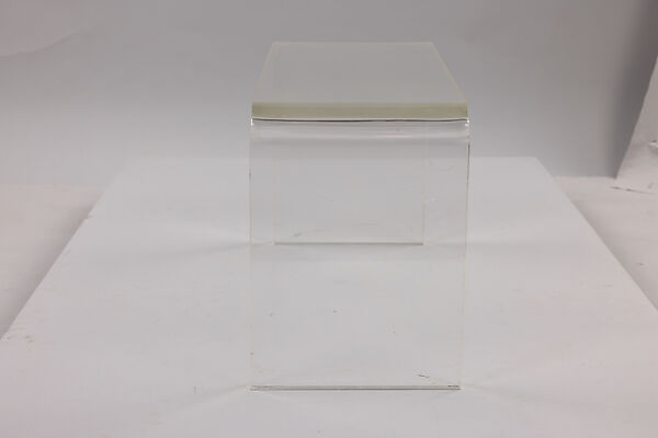 Table, Attributed to Samuel Abraham Marx (American, Natchez, Mississippi 1885–1964), Plexiglas