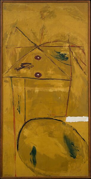 The Homely Protestant, Robert Motherwell (American, Aberdeen, Washington 1915–1991 Provincetown, Massachusetts), Oil and tempera on Masonite 