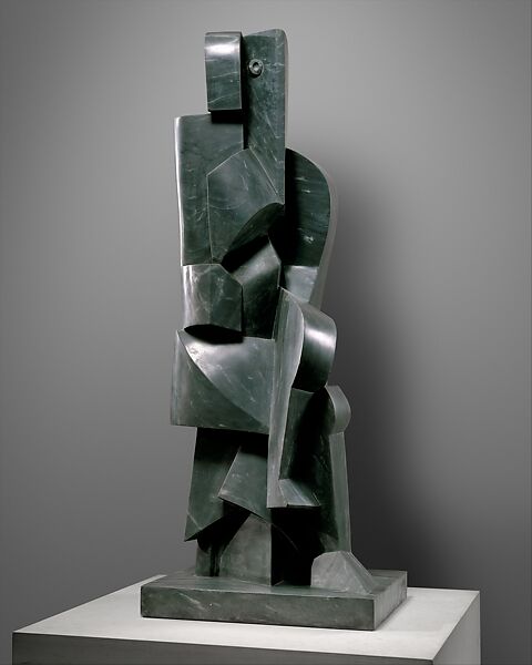 Seated Bather, Jacques Lipchitz (American (born Lithuania), Druskininkai 1891–1973 Capri), Marble 