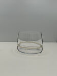 "Para & Ovio" Whiskey Glass, Bruno Danese (Italian), Glass