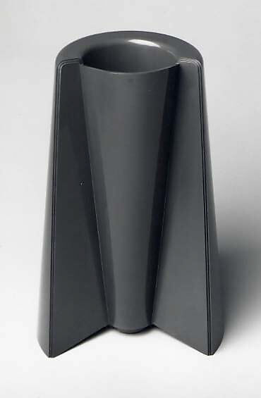 "Pago Pago" Vase (Model No. 3087), Enzo Mari (Italian, born Novara, 1932), ABS plastic (acrylonitrile butadiene styrene copolymer) 