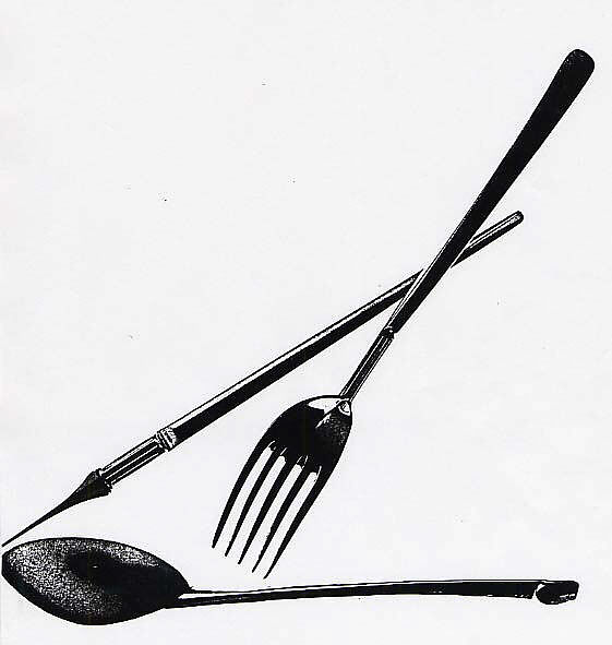 Flatware, Carlo Scarpa (Italian, Venice 1906–1978 Sendai, Japan), Sterling silver 