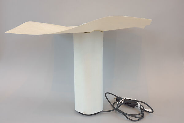 "Area 50" Lamp, Mario Bellini (Italian, born Milan, 1935), Porcelain, heat resistant synthetic material, polyamide (Nylon) plastic