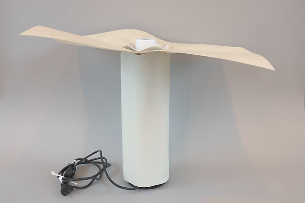 "Area 50" Lamp, Mario Bellini (Italian, born Milan, 1935), Porcelain, heat resistant synthetic material, polyamide (Nylon) plastic