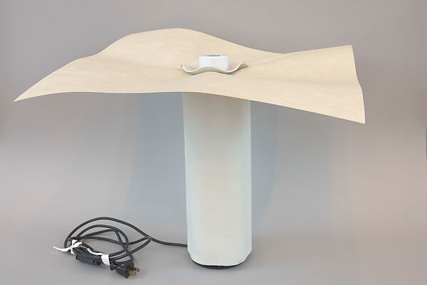 "Area 50" Lamp, Mario Bellini (Italian, born Milan, 1935), Porcelain, heat resistant synthetic material, polyamide (Nylon) plastic