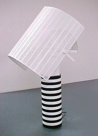 "Shogun Tavolo" (Shogun Table) Lamp, Mario Botta (Swiss, born 1943), Metal, paint 