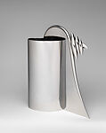 Vase, Sinya Okayama (Japanese, born Osaka, 1941), Stainless steel