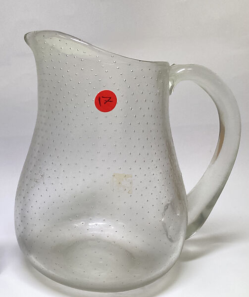 Pitcher, Gunnel Nyman (Finnish, Turku 1909–1948), Glass 