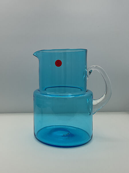 Pitcher, Saara Hopea (Finnish, 1925–1984), Glass 