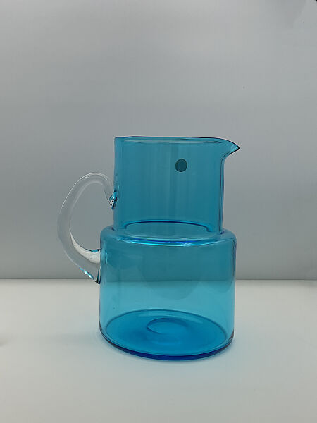 Pitcher, Saara Hopea (Finnish, 1925–1984), Glass