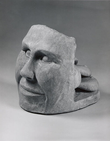 The Mask, Nancy Fried (American, born 1945), Terracotta 