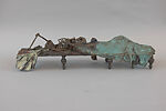 Self-Portrait : Renaissance Woman and Her Lover, Pat Lasch (American, born New York, 1944), Bronze