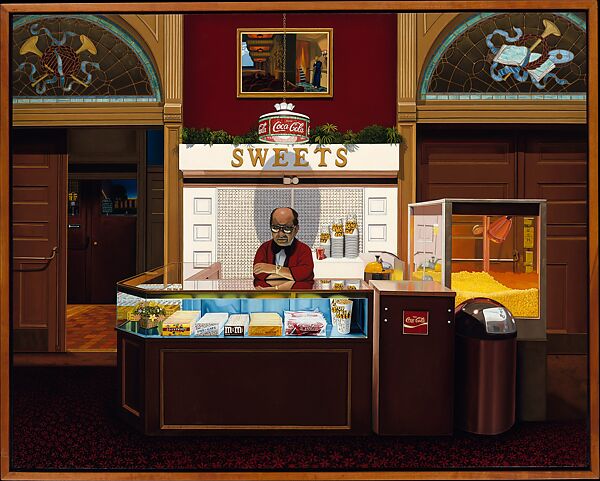 Sweets, Randall Deihl (American, born 1946), Oil on Masonite 