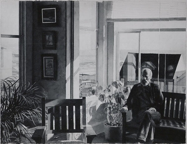 Potrero View, Robert Bechtle (American, San Francisco, California 1932–2020 Berkeley, California), Watercolor over traces of graphite on paper