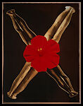 Flower Triptych: Carnation, Amaryllis, Rose, Jimmy DeSana (American, Detroit, Michigan 1949–1990 New York), Silver dye bleach prints