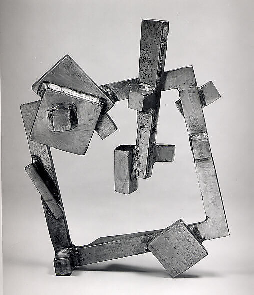 Maquette for "Square Tilt", Joel Perlman (American, born 1943), Steel 