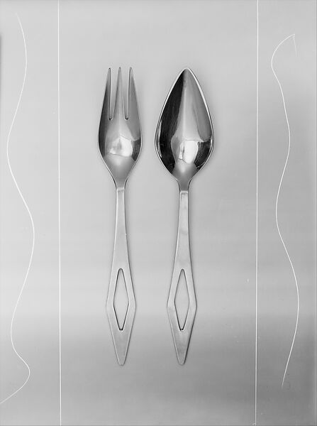 Spoon, Gio Ponti (Italian, Milan 1891–1979 Milan), Stainless steel 