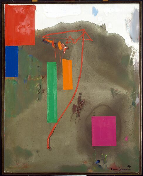 Lonely Journey, Hans Hofmann  American, born Germany, Oil on canvas