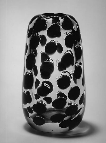 "Pantteri" Vase, Saara Hopea (Finnish, 1925–1984), Glass 