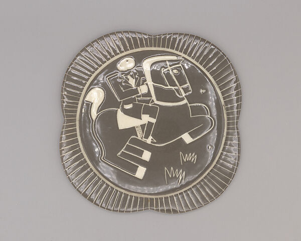 Hunter plates, Waylande Gregory (American, Baxter Springs, Kansas 1905–1971 Warren Township, New Jersey), Glazed ceramic 
