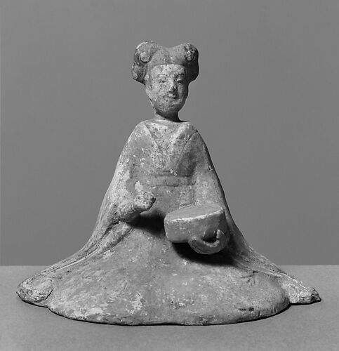 Female musician with drum