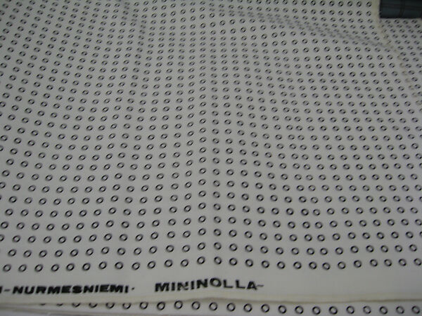 "Mininolla" Textile Sample, Vuokko Eskolin-Nurmesniemi (Finnish, 1930–2026), Cotton