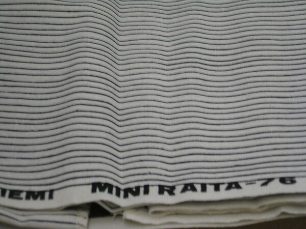 "Miniraita" Textile Sample, Vuokko Eskolin-Nurmesniemi (Finnish, 1930–2026), Cotton