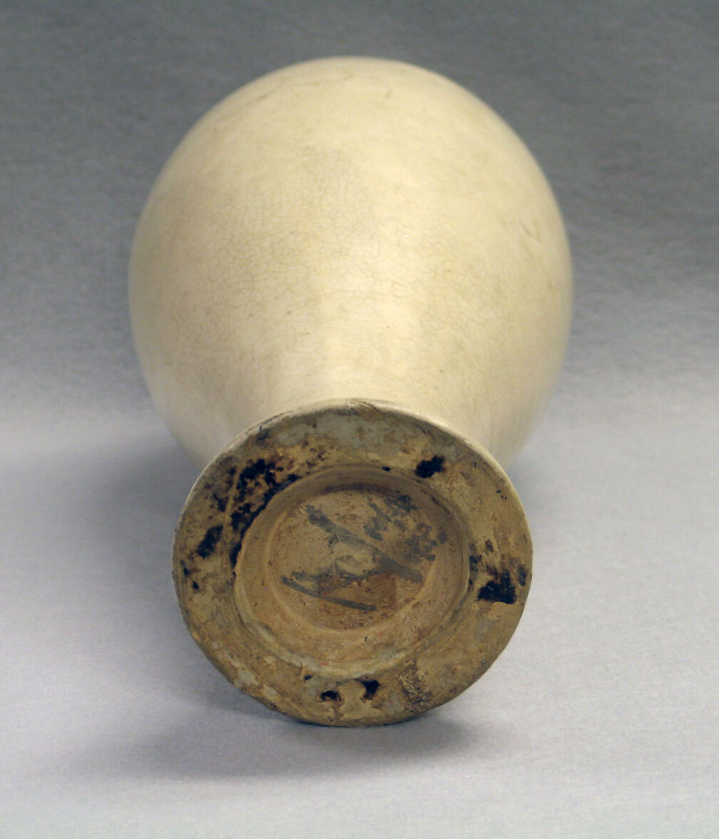 Jar, Stoneware with brown and transparent glaze over white slip (Cizhou ware), China