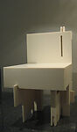 "Valentine #2" Chair, George Ranalli (American, born New York,  1946), SURELL™ solid surfacing material 