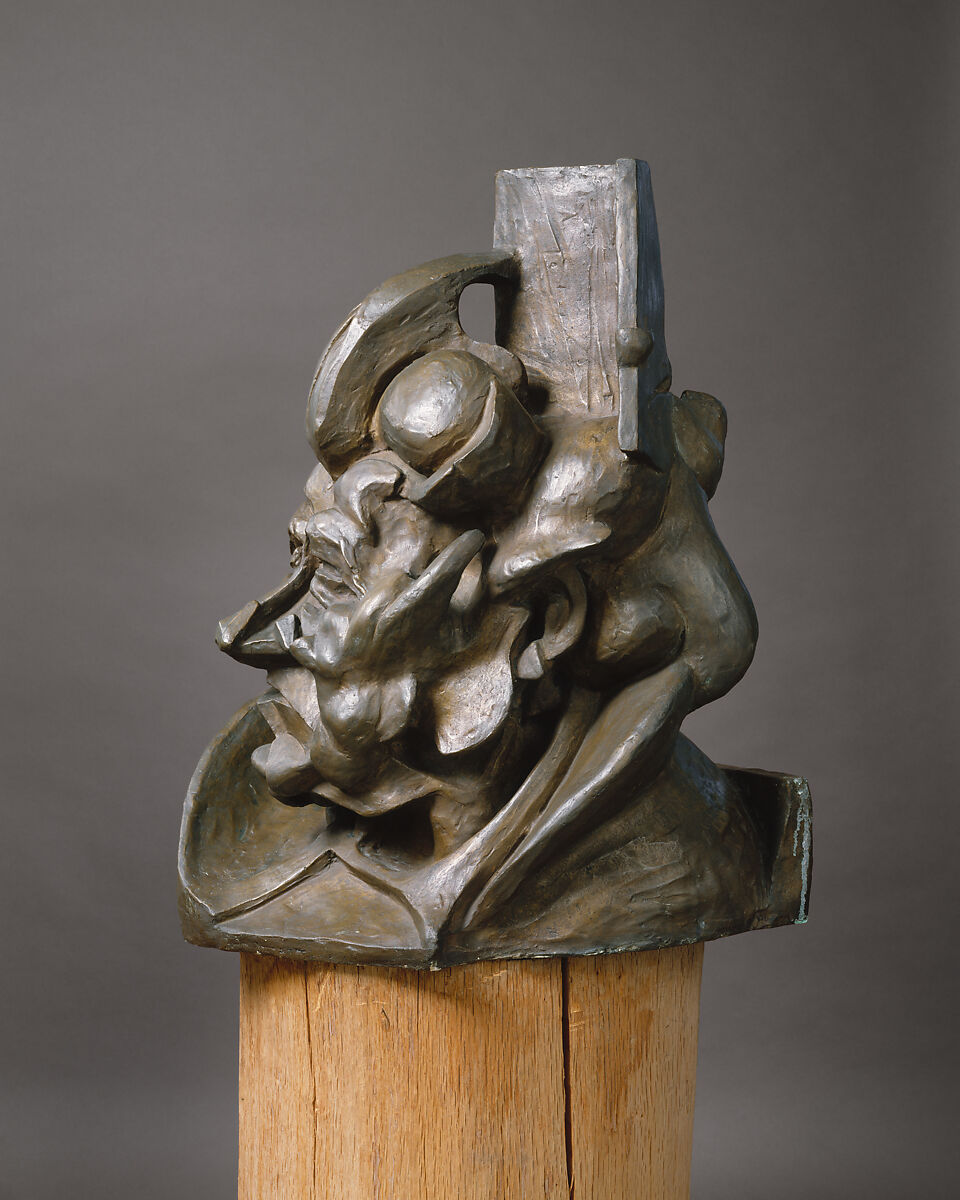 Antigraceful, Umberto Boccioni (Italian, Reggio 1882–1916 Sorte), Bronze