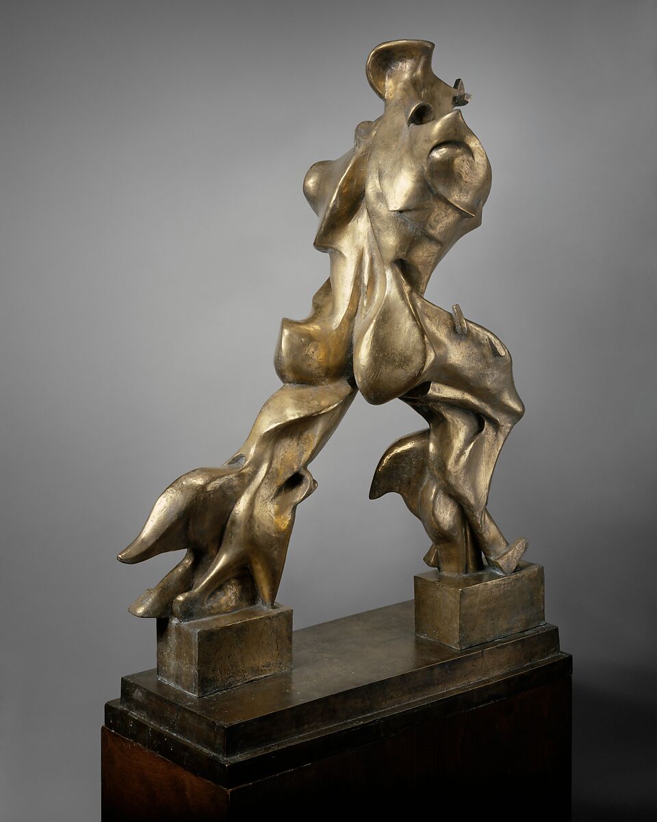 Unique Forms of Continuity in Space, Umberto Boccioni (Italian, Reggio 1882–1916 Sorte), Bronze