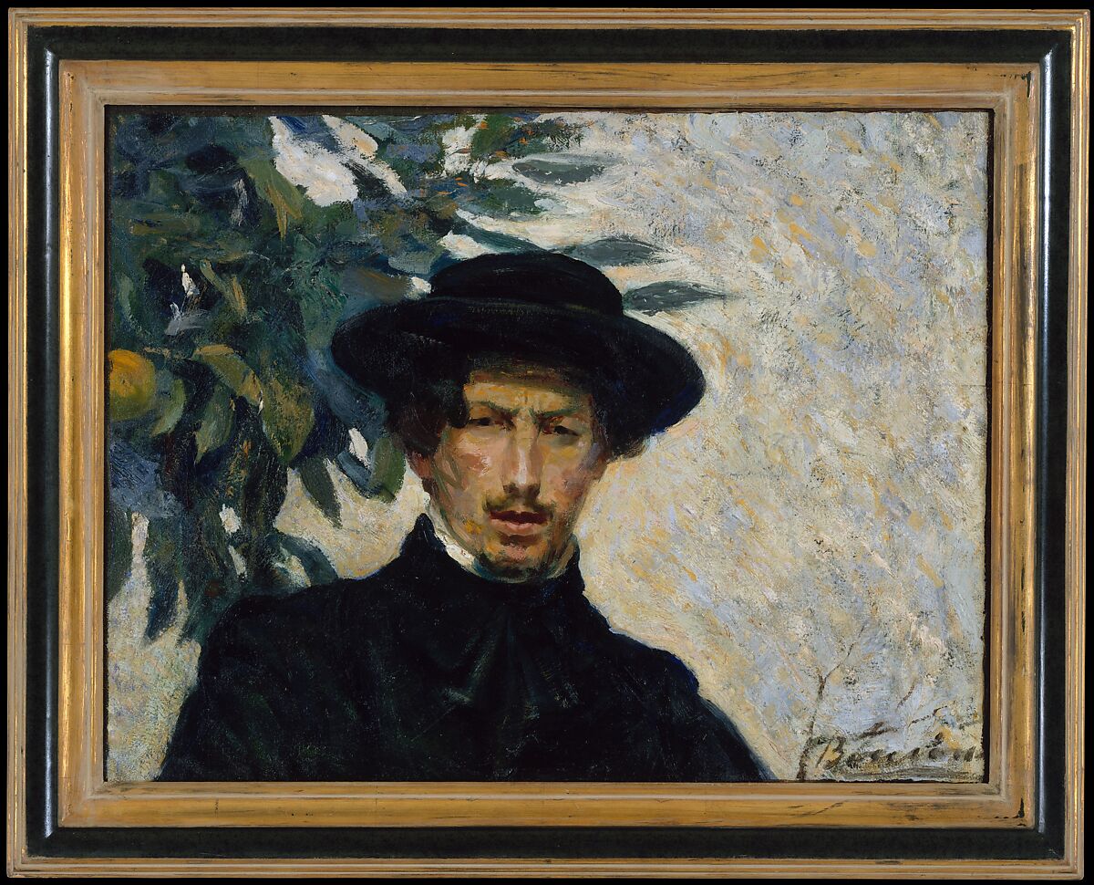 Self-Portrait, Umberto Boccioni (Italian, Reggio 1882–1916 Sorte), Oil on canvas 