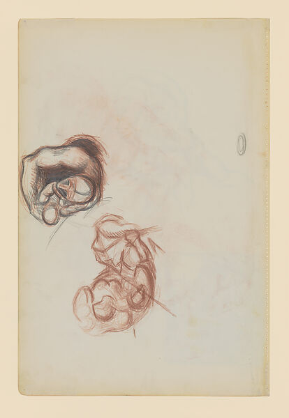 Untitled, Jackson Pollock (American, Cody, Wyoming 1912–1956 East Hampton, New York), Colored pencils, graphite, and ink on paper