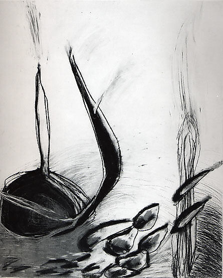 The Sacred and the Profane, Laura Anderson Barbata (Mexican, born Mexico City, 1958), Charcoal and graphite on paper 