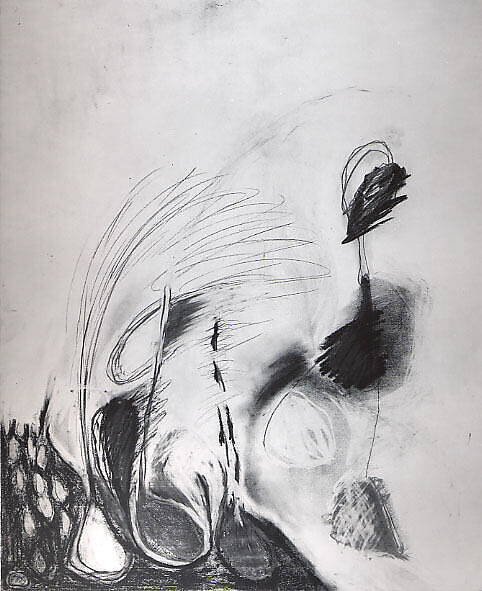 The Sacred and the Profane, Laura Anderson Barbata (Mexican, born Mexico City, 1958), Charcoal and graphite on paper 