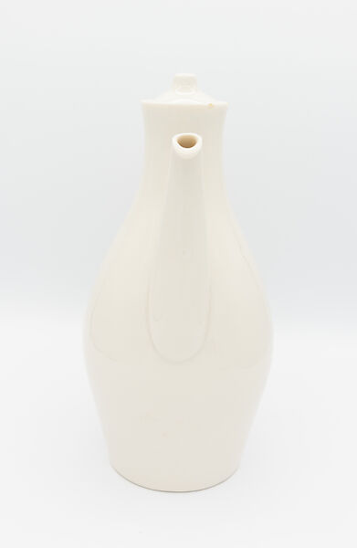 "Museum" Coffee Pot, Eva Zeisel (American (born Hungary), Budapest 1906–2011 New York City, New York), Porcelain