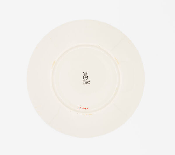 "Museum" Luncheon Plate, Eva Zeisel (American (born Hungary), Budapest 1906–2011 New York City, New York), Porcelain