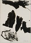 Number 4 - 1960, James Brooks  American, Oil paint on paper